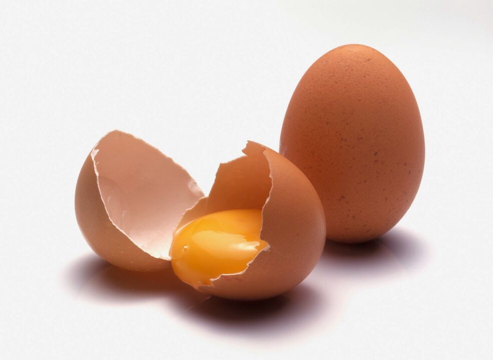 chicken eggs for male function