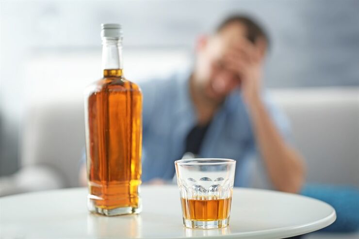 Drinking alcohol has a negative effect on a man's erectile dysfunction