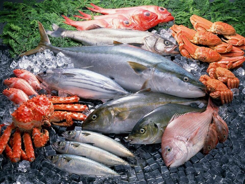 seafood to increase activity