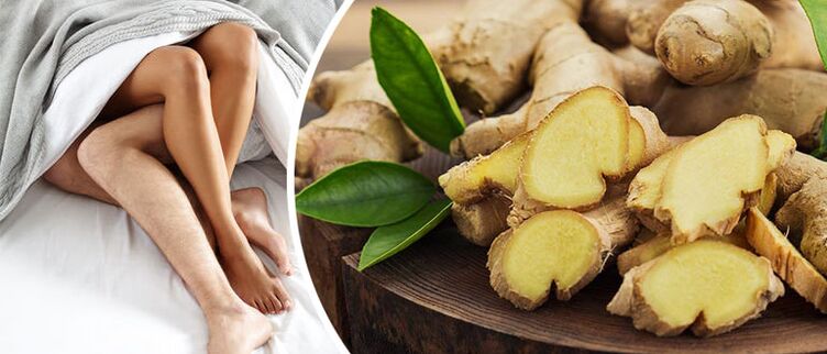 Ginger for male strength