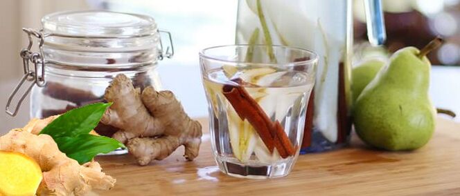 Tin of ginger on vodka